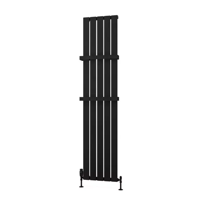 Eastbrook Deddington Vertical 390mm Towel Hanger Matt Black