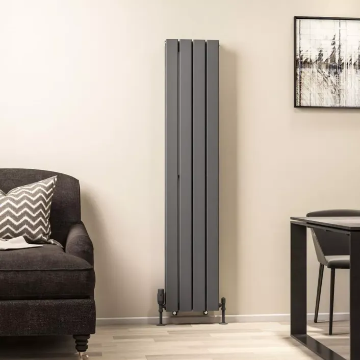 Eastbrook Warrington 1500 x 304 Radiator Type20 Matt Anthracite