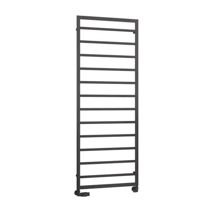 Eastbrook Kenilworth 1600 x 600mm. Towel Rail Matt Anthracite