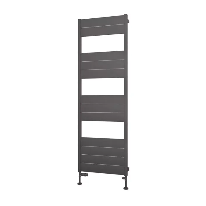 Eastbrook Kingswood Slimline 1820 x 600 Aluminium Towel Rail Matt Anthracite