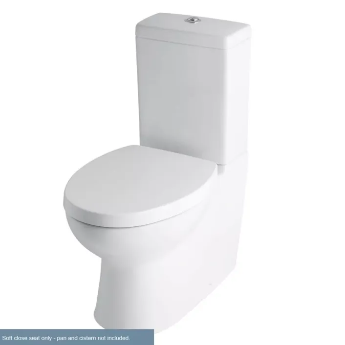 Eastbrook Crowthorne Soft Close Toilet Seat - White
