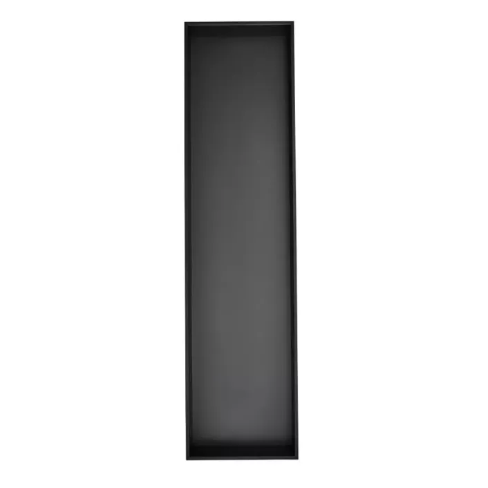 Eastbrook 1200x300mm Shower Niche - Matt Black