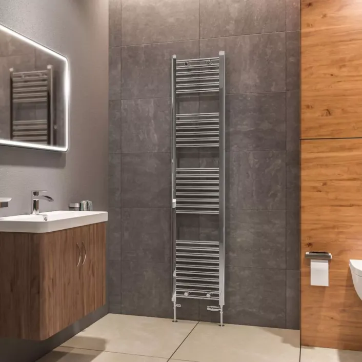 Eastbrook Westward 1800 x 400 Straight Multirail Chrome