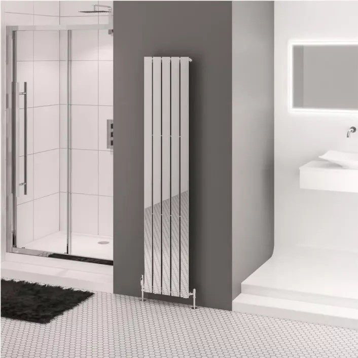 Eastbrook Warrington 1800 x 376 Radiator Type10 Chrome