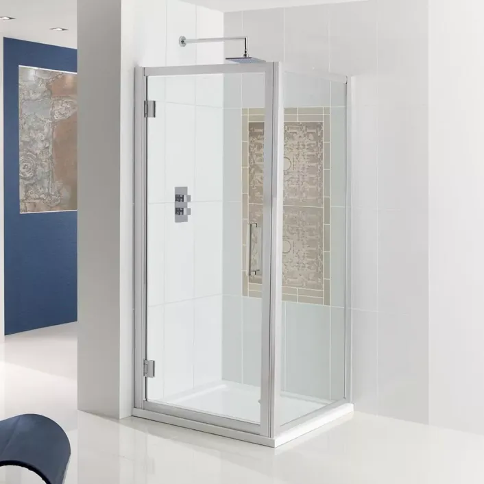 Eastbrook Corniche Easy Clean 1950mm x 800mm Side Panel - Chrome