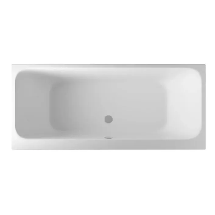 Eastbrook Malin Double Ended (DE) 1600 x 700 x 440mm Rectangular 5mm Bath - White