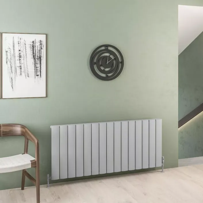 Eastbrook Malmesbury 600 x 1420 Aluminium Radiator Matt Grey