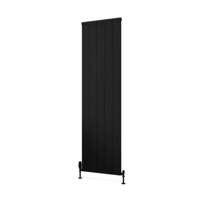 Eastbrook Kingswood Slimline 1800 x 510 Aluminium Radiator Matt Black
