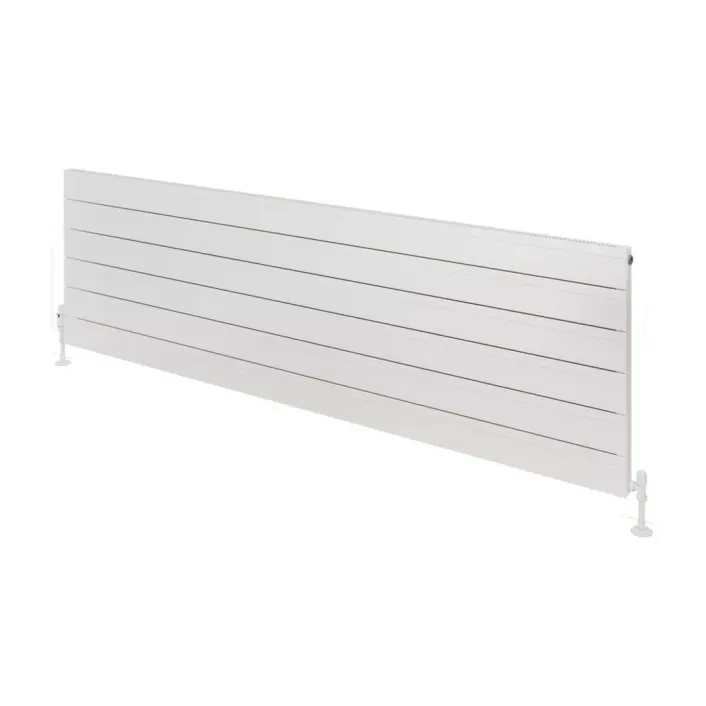 Eastbrook Berkeley 603 x 2000 Aluminium Radiator Matt White