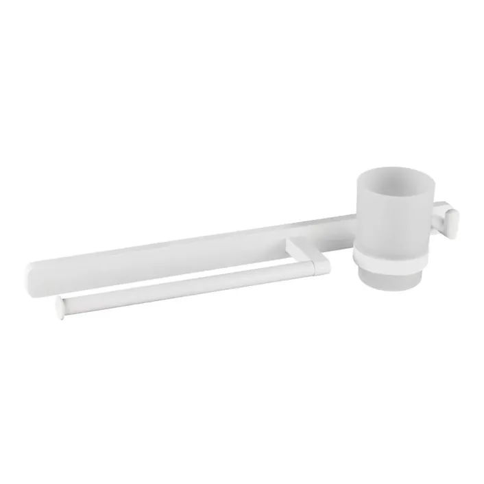 Eastbrook Asti Towel Ring - Matt White