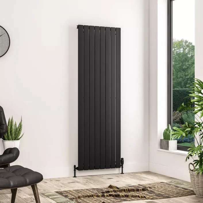 Eastbrook Addington II Radiator 1800 x 596 Type10 Matt Black