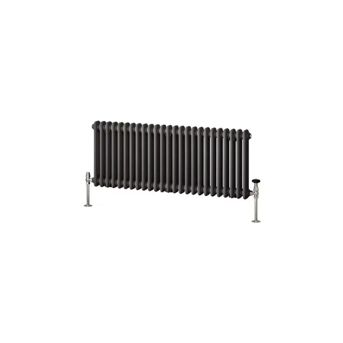 Eastbrook Imperia 2 Column Radiator 450 x 1145mm Matt Anthracite