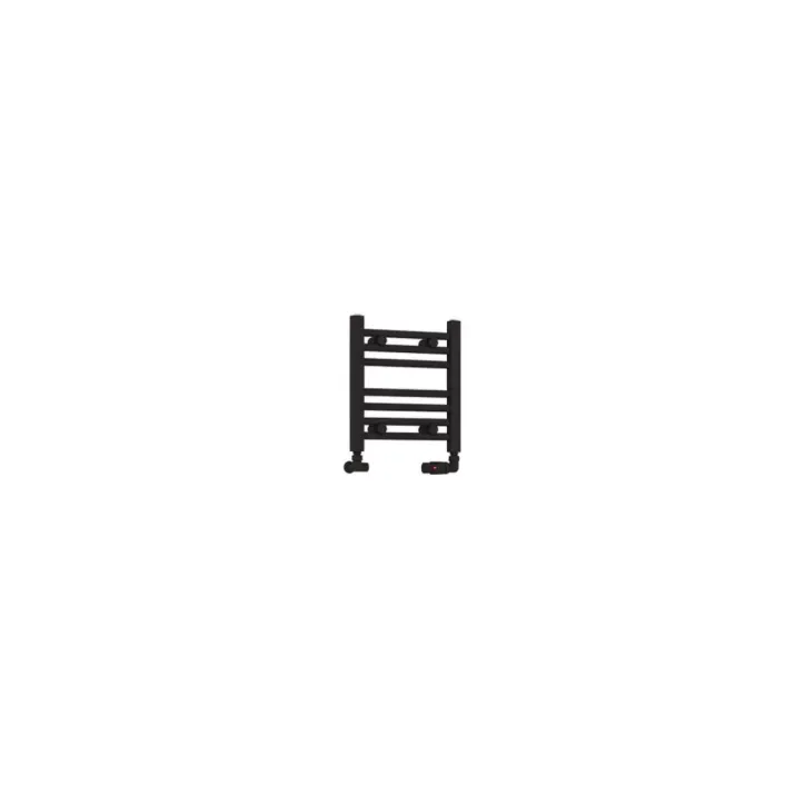 Eastbrook Wendover Straight Multirail 360 x 400 Matt Black