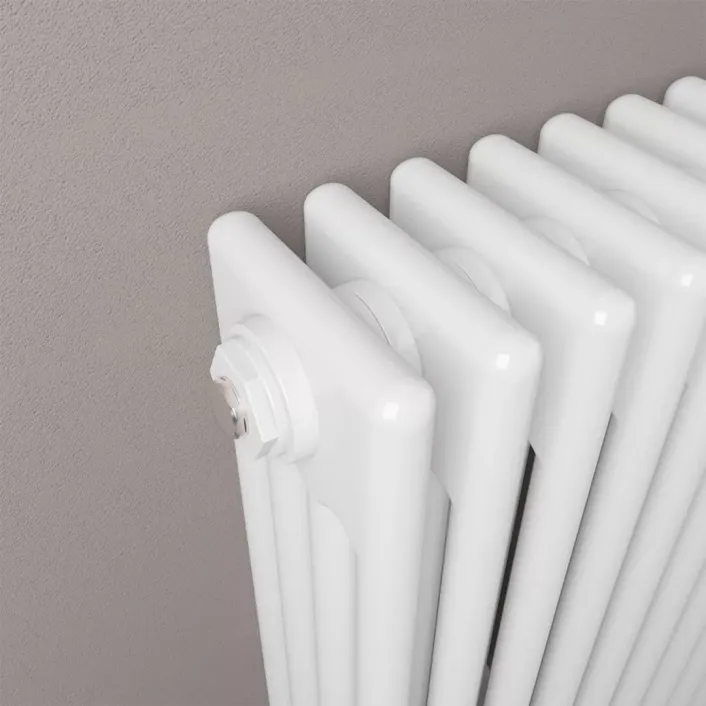 Eastbrook Rivassa 4 Column Radiator 600 x 1010mm Gloss White