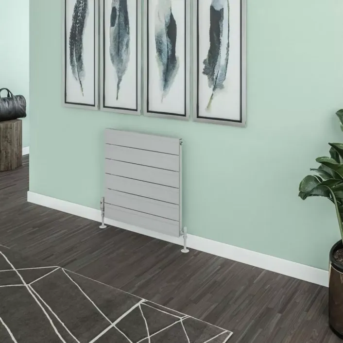 Eastbrook Berkeley 603 x 600 Aluminium Radiator Matt Grey