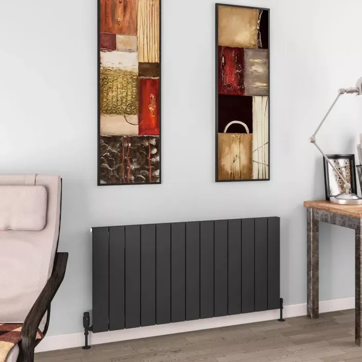 Eastbrook Charlton 600 x 1230 Aluminium Radiator Matt Anthracite
