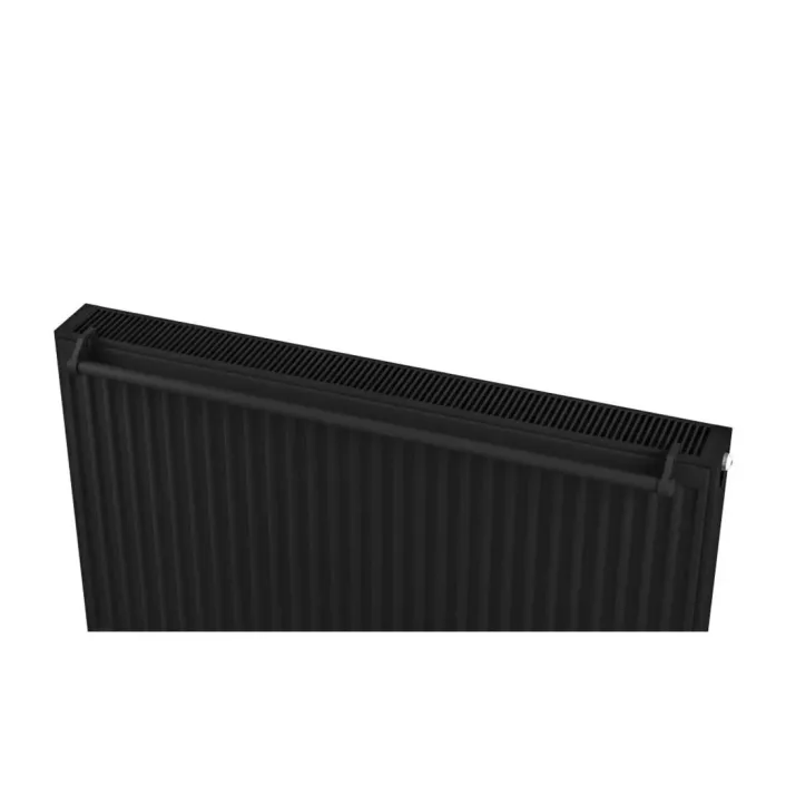 Eastbrook Compact Pan.Rad. T.Hanger 890mm. for 1000mm. Rad Black
