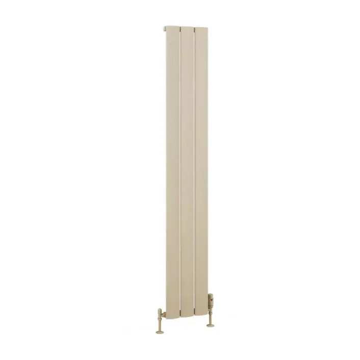 Eastbrook Malmesbury 1800 x 280 Aluminium Radiator Matt Cappuccino