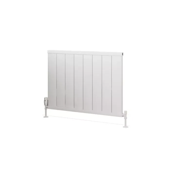 Eastbrook Kingswood Slimline 600 x 810 Aluminium Radiator Matt White