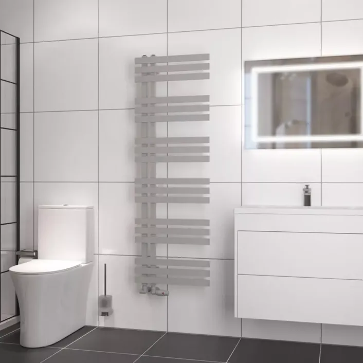 Eastbrook Hurley 1500 x 500 Towel Rail Matt Grey