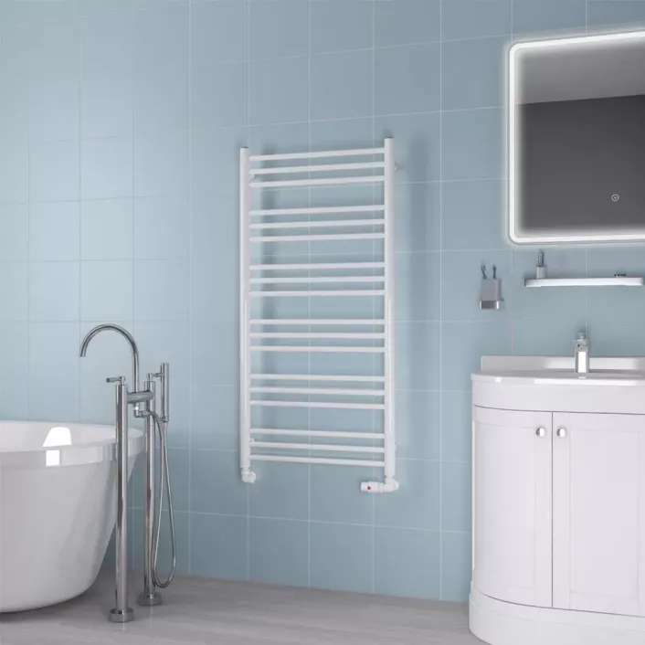 Eastbrook Biava Round 1200x600 Gloss White
