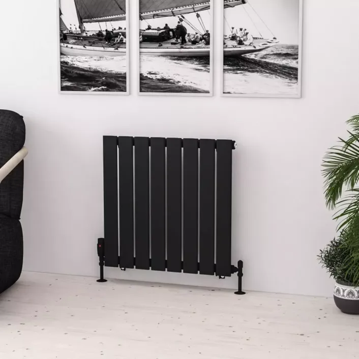 Eastbrook Warrington 600 x 604 Radiator Type10 Matt Black