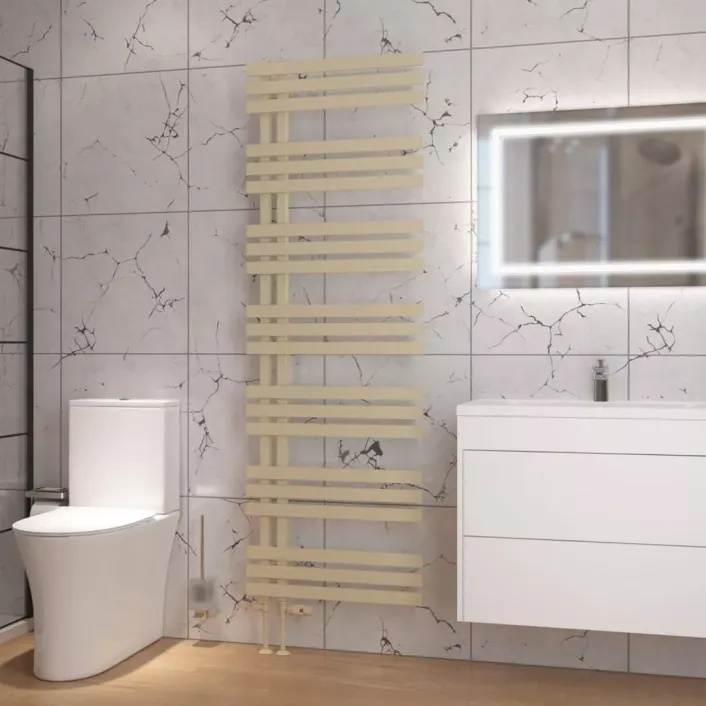 Eastbrook Hurley 1800 x 600 Towel Rail Matt Cappuccino