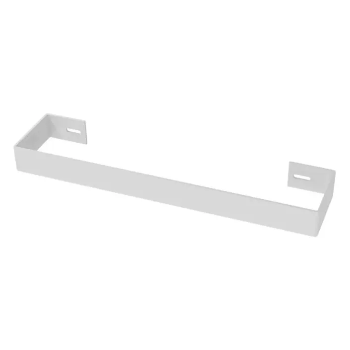 Eastbrook Wingrave Flat Panel Towel Hanger 410mm Gloss White