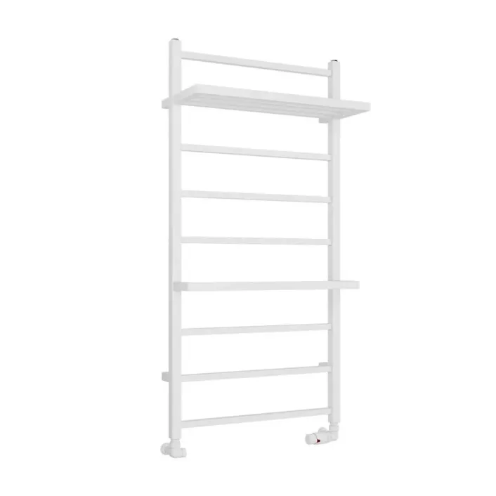 Eastbrook Launton Designer Towel Rail 1200x600mm Matt White