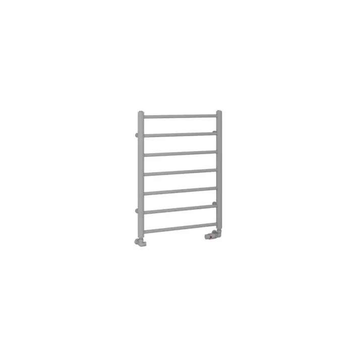 Eastbrook Tuscan Round 800 x 600 Towel Rail Matt Grey