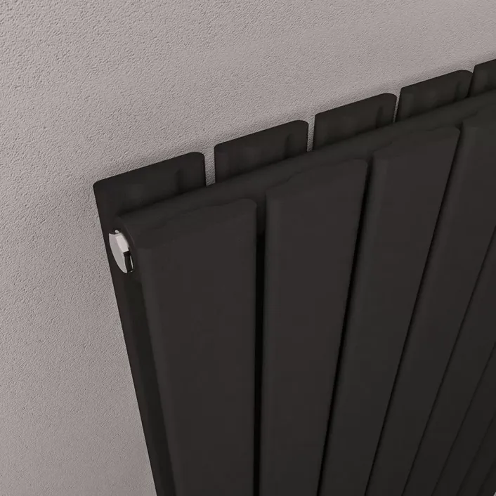 Eastbrook Warrington 1800 x 456 Radiator Type20 Matt Black