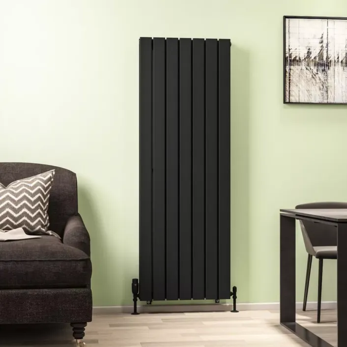 Eastbrook Warrington 1500 x 532 Radiator Type20 Matt Black