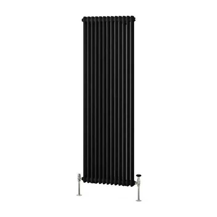 Eastbrook Imperia 2 Column Radiator 1800 x 605mm Matt Black