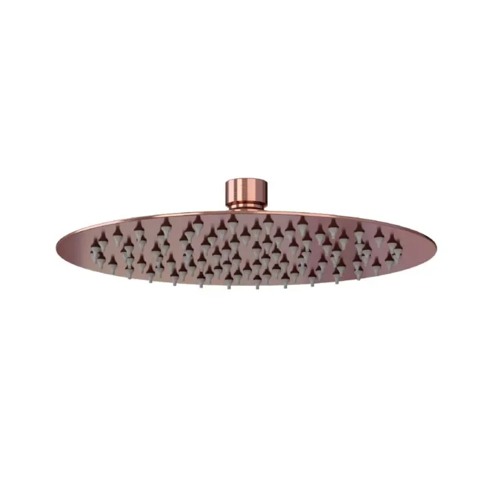 Eastbrook Modern Round Shower Head - Brushed Bronze