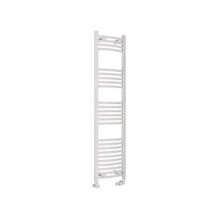 Eastbrook Wingrave Curved Multirail 1600 x 400 Gloss White