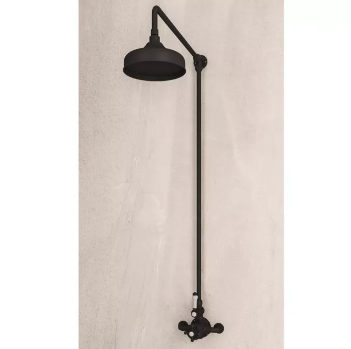 Eastbrook Traditional Thermostatic Exposed Shower Valve with Rigid 8