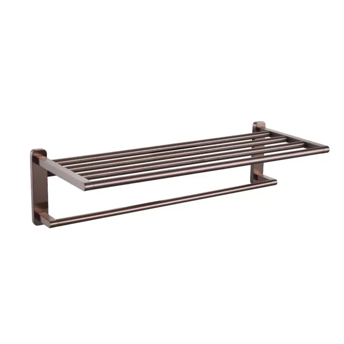 Eastbrook Asti Towel Shelf - Brushed Bronze