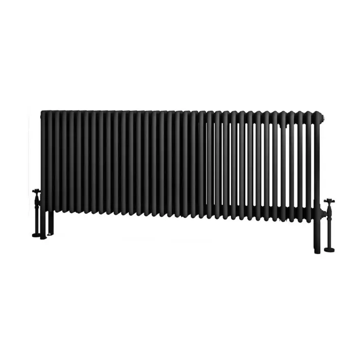 Eastbrook Imperia 4 Column Radiator 600 x 1640mm Matt Black