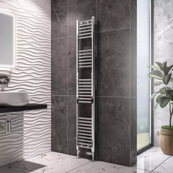 Eastbrook Wingrave 1800 x 300 Straight Multirail Chrome
