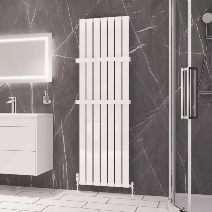 Eastbrook Deddington 1800 x 550 Radiator Gloss White