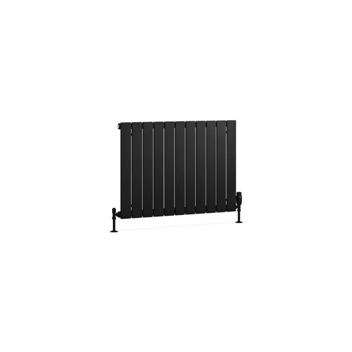 Eastbrook Addington II Radiator 600 x 818 Type10 Matt Black