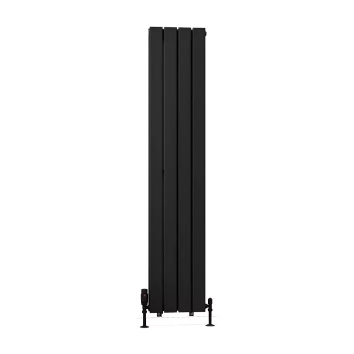 Eastbrook Warrington 1500 x 304 Radiator Type20 Matt Black