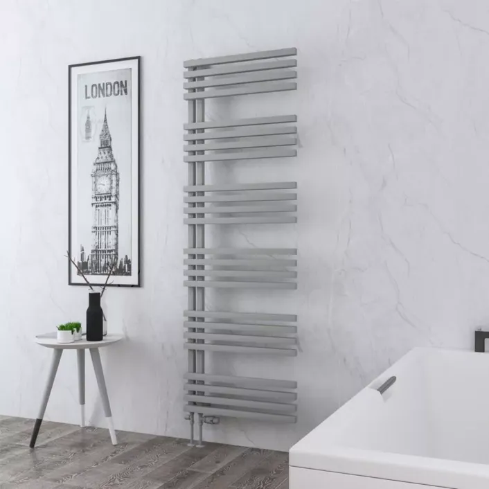 Eastbrook Reinbach 1800 x 600mm Towel Rail Matt Grey