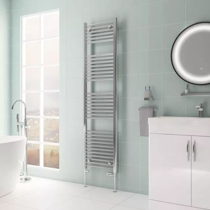 Eastbrook Biava Multirail HV Straight 1720 x 450mm Chrome