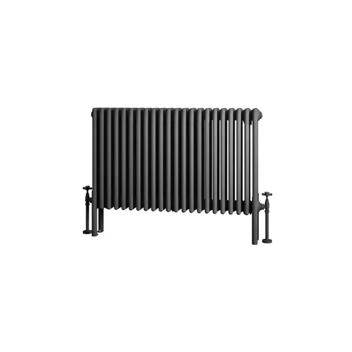 Eastbrook Imperia 4 Column Radiator 600 x 1010mm Matt Anthracite