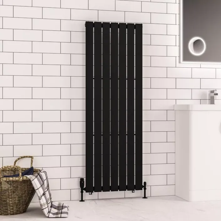 Eastbrook Warrington 1500 x 528 Radiator Type10 Matt Black