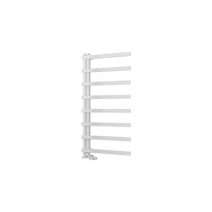 Eastbrook Platani 1150 x 600mm Towel Rail Matt White
