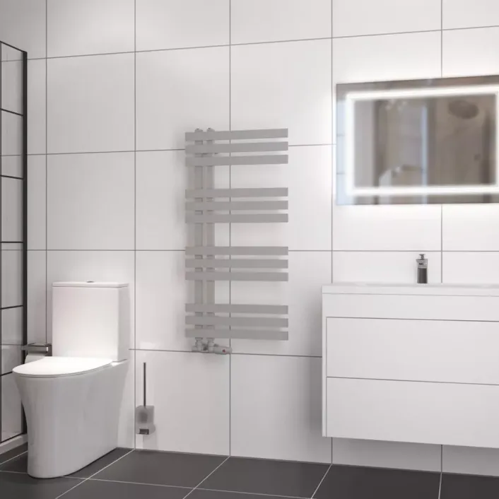 Eastbrook Hurley 1000 x 500 Towel Rail Matt Grey