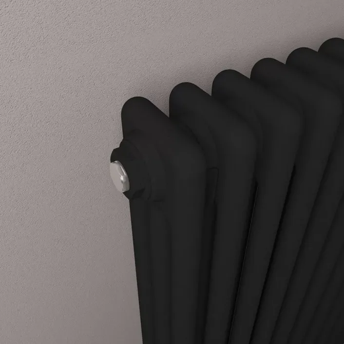 Eastbrook Imperia 3 Column Radiator 1800 x 290mm Matt Black