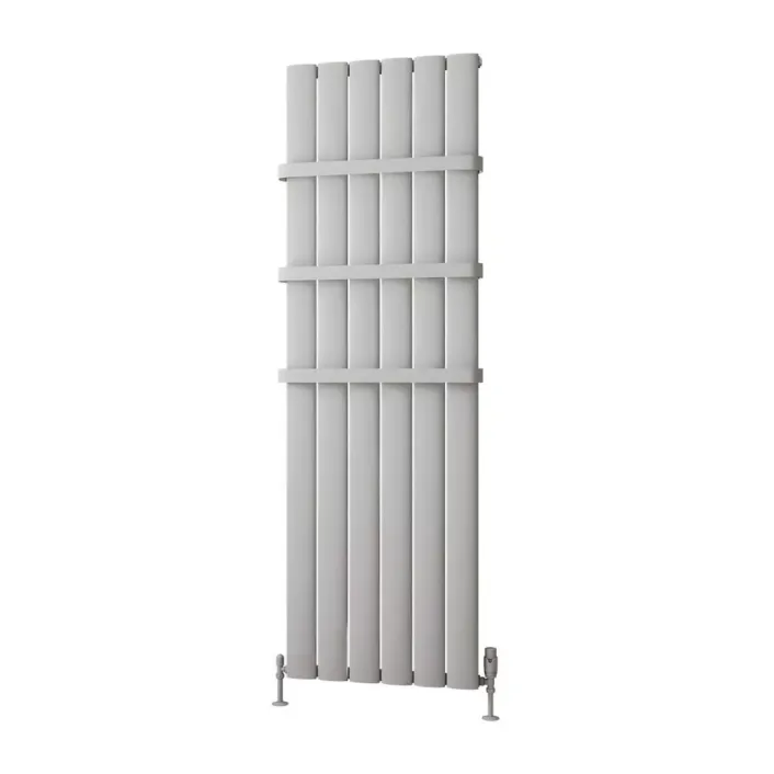 Eastbrook Malmesbury 1800 x 565 Aluminium Radiator Matt Grey